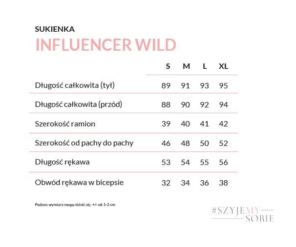 sukienka influencer wild
