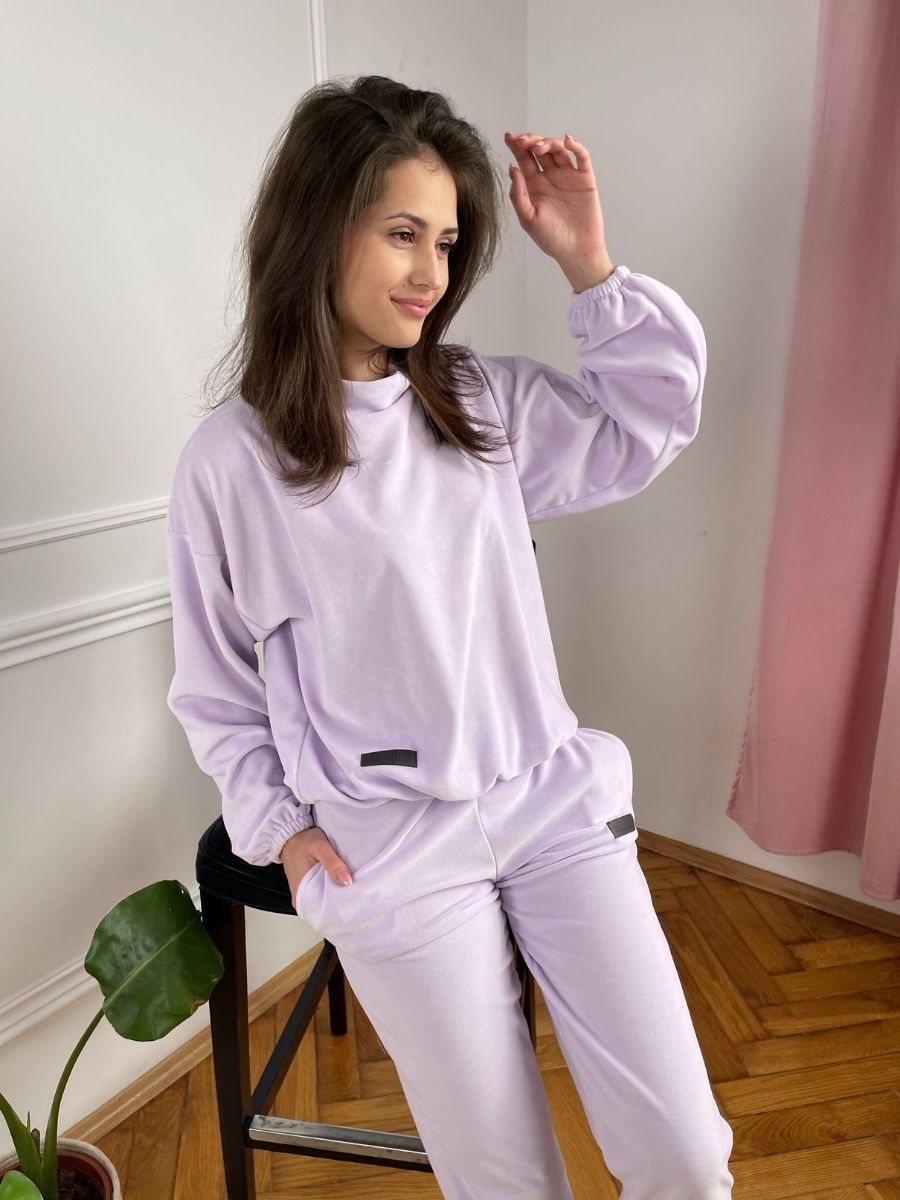 lilac bluza